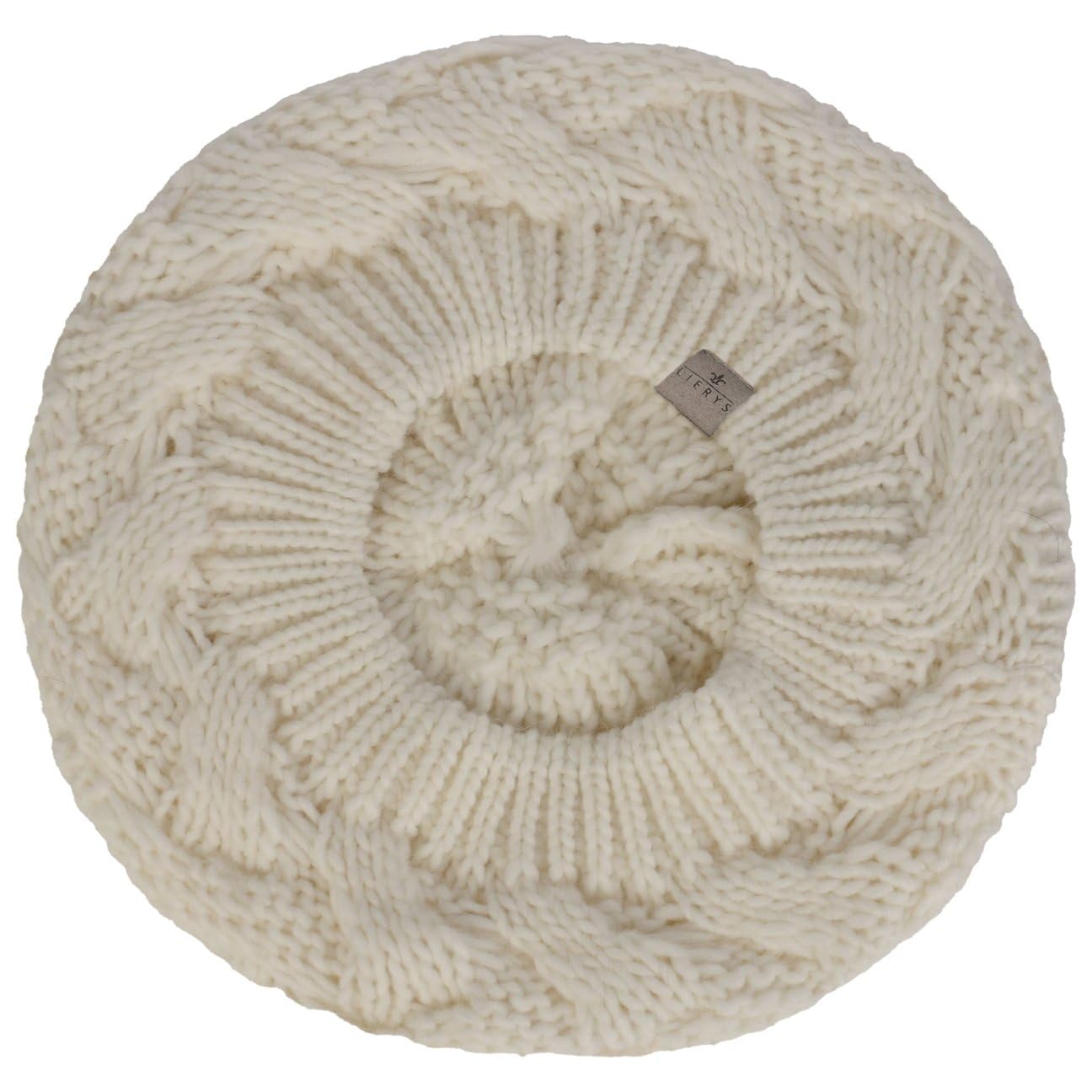 LIERYS Jesila Baskenmütze Strickbaske Made in Germany Damen Herbst Winter