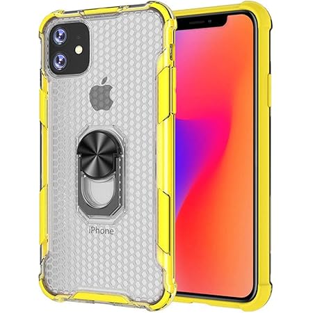 Amazon Iphone 11 ケース 耐衝撃 頑丈 Tpu Pc スタンド機能付き バンパー オシャレ 人気 ユニーク ファッション バンパー ケース 携帯カバー スマホケース 6 1インチ イエロー ケース カバー 通販