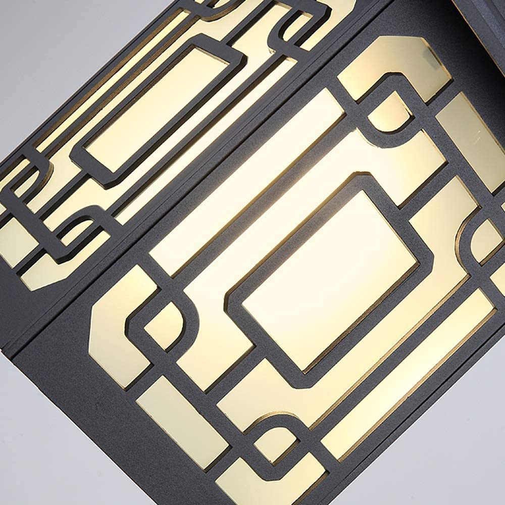 lampy wiszące, Zewnętrzny wodoodporny żyrandol balkonowy, lampa wisząca na suficie w stylu wiejskim, zewnętrzna werandzie, oświetlenie do ogrodu, wejścia, patio