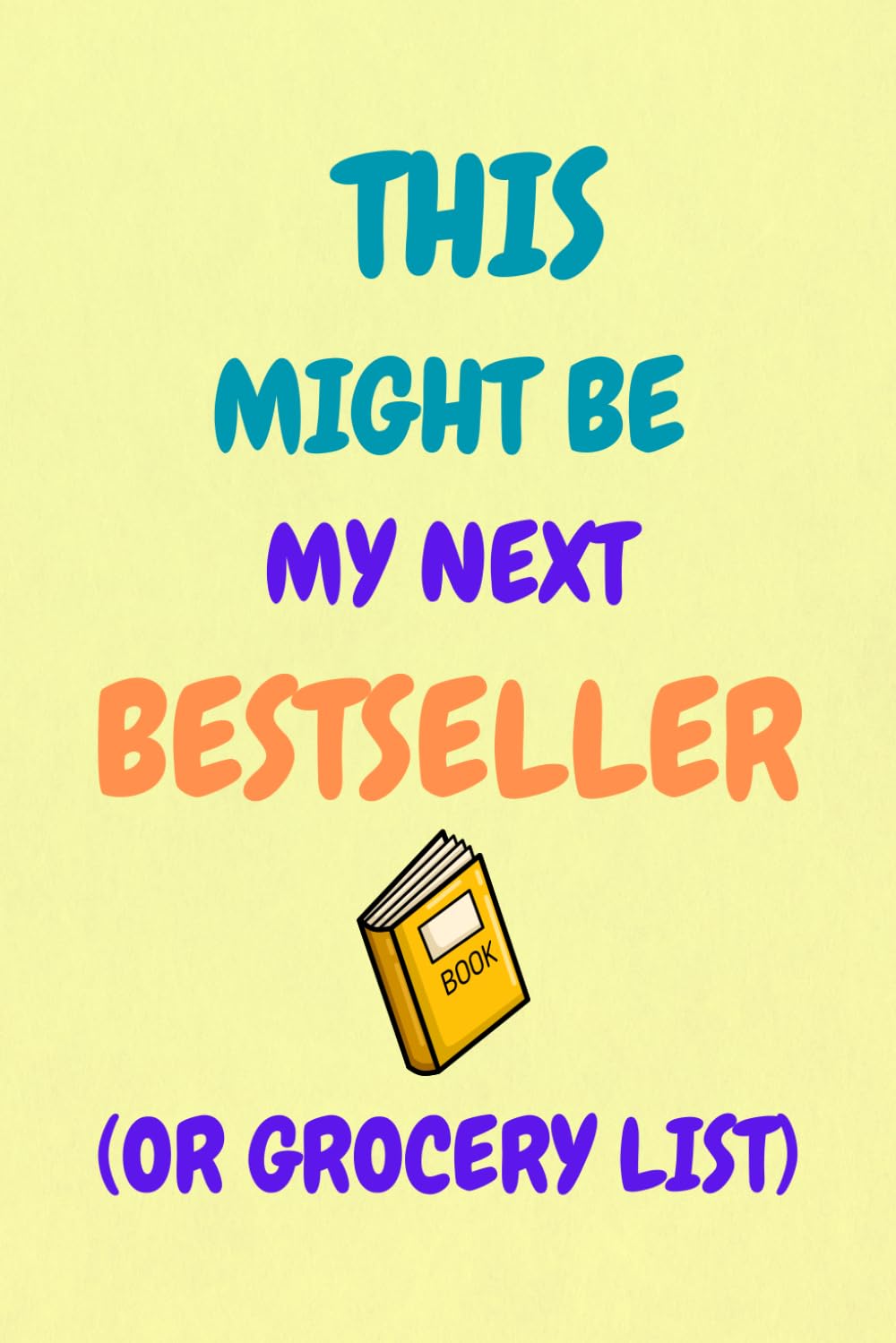 Questo potrebbe essere il mio prossimo bestseller (o lista della spesa): un taccuino per idee brillanti, piani di dominazione del mondo e... Forse cibo per gatti.