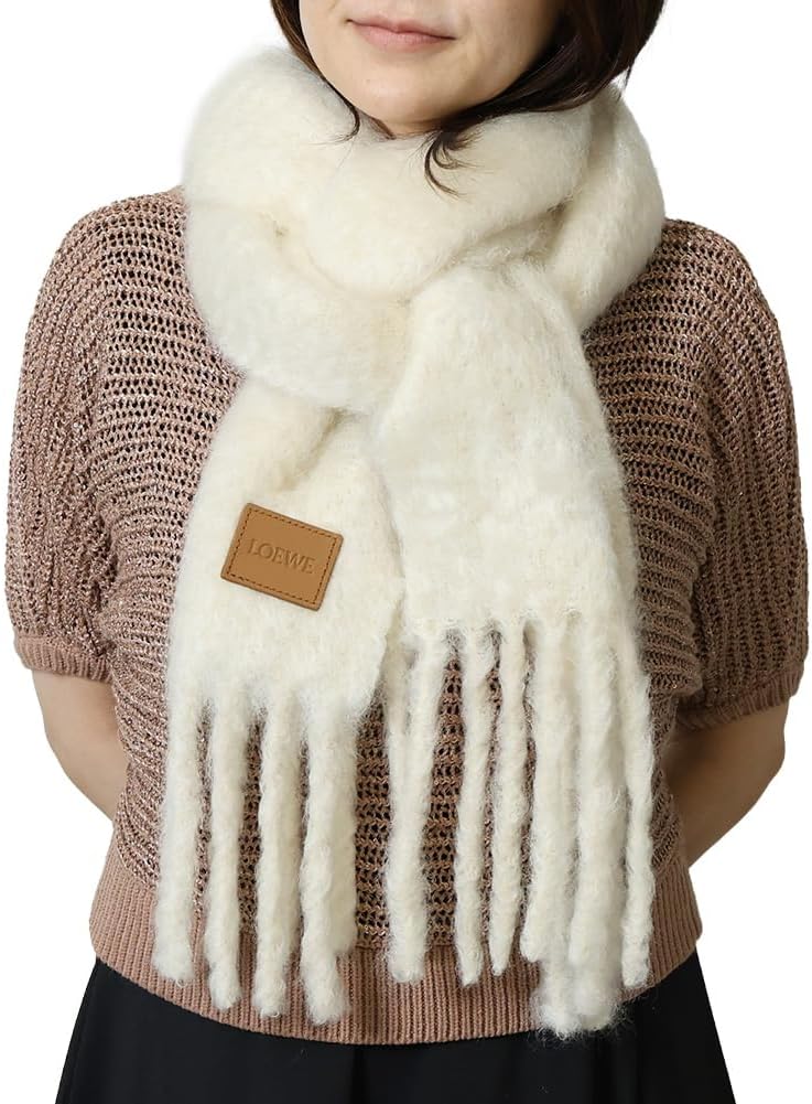 LOEWE(ロエベ) マフラー - ウール×モヘア LOEWE マフラー スカーフ