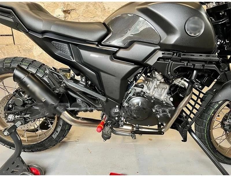 に適合する ZONTES ZT125 U1 G1 Z1 Z2 2021-2022 オートバイの排気システム変更触媒フロントリンクパイ