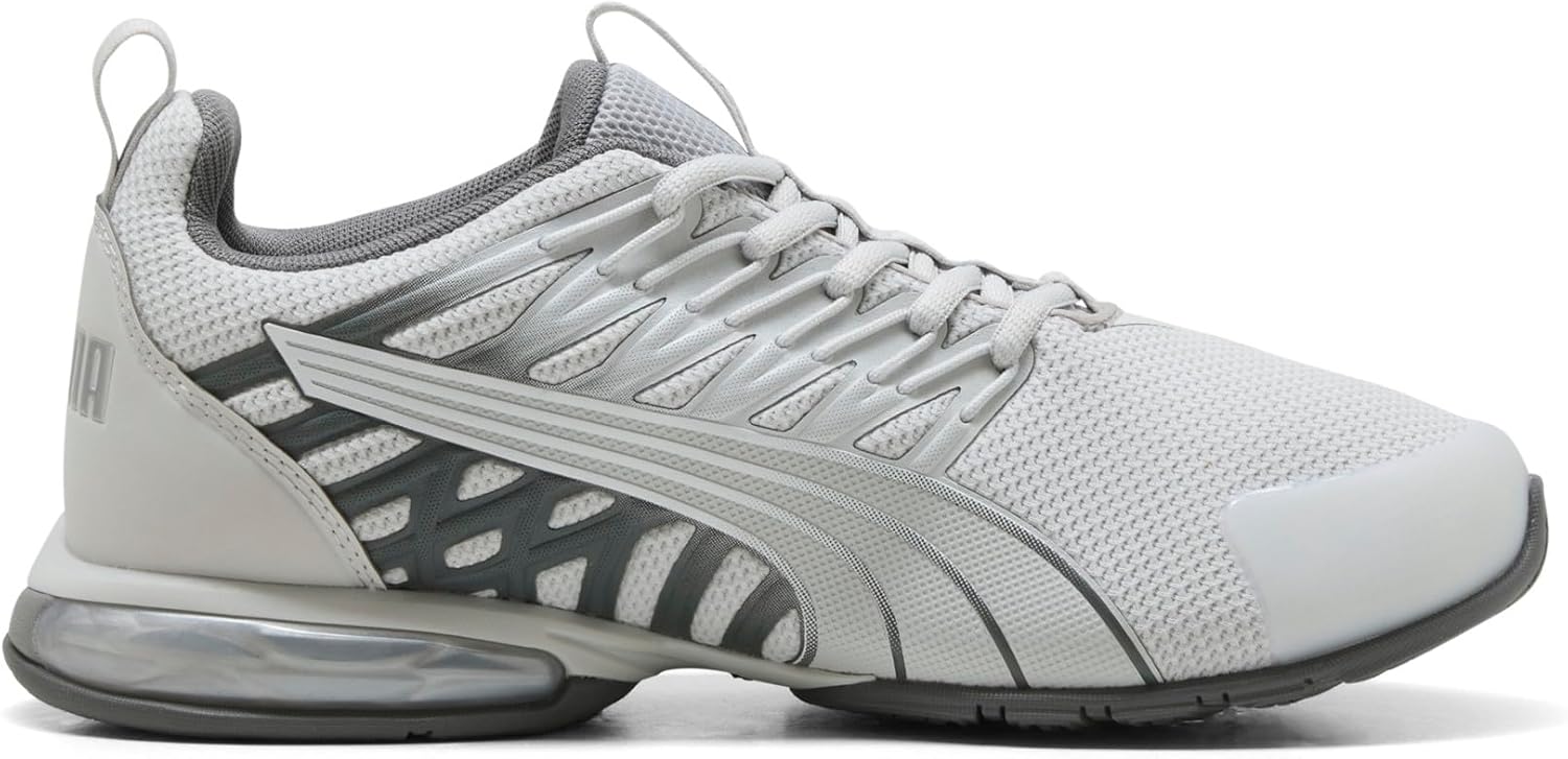 PUMA Women's Voltaic Evo Cross Training Shoes, Glacial Gray-Slate Gray AH26, 8 WNS