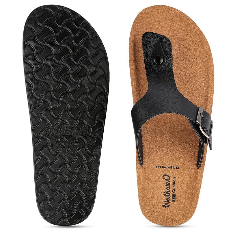 Image of WALKAROO Men's Fashion Sandal with Cushion Insole and Lightweight - WE1332
