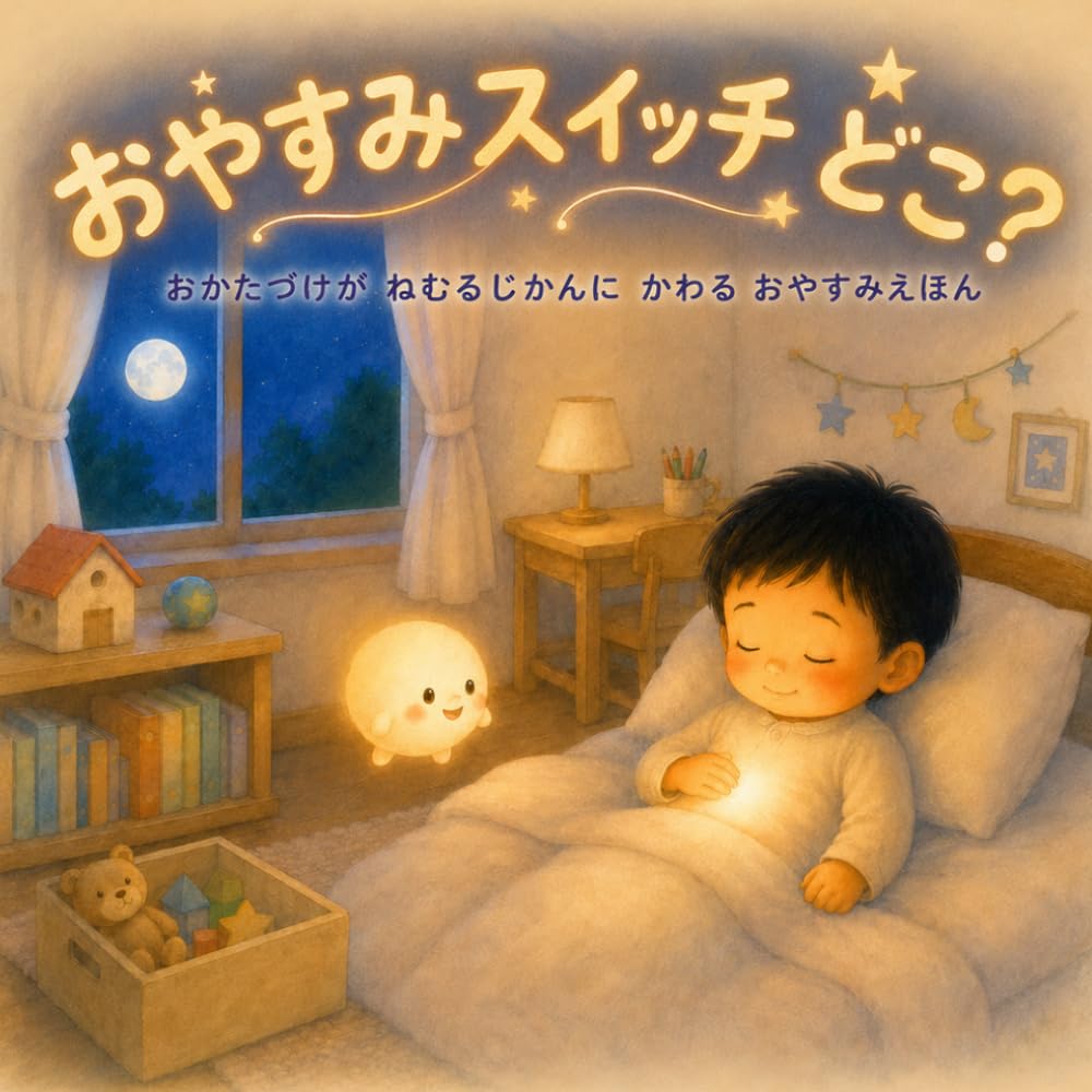 おやすみスイッチ どこ？: おかたづけが ねむるじかんに かわる おやすみえほん