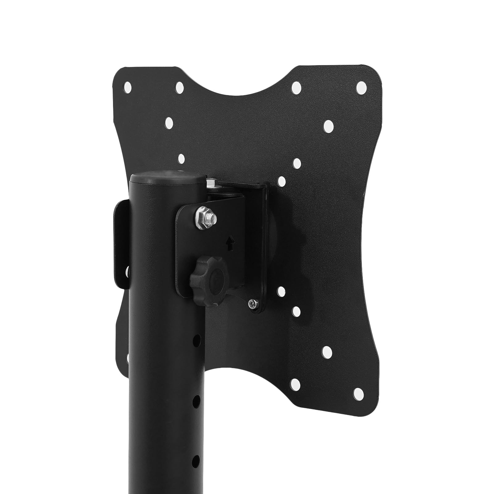 Supporto per TV mobile con ruote e girevole a 360°, universale, portata massima 30 kg, per TV da 10 a 42 pollici, max. VESA 200 x 200, altezza 109 – 121 cm, ideale per soggiorno, camera da letto