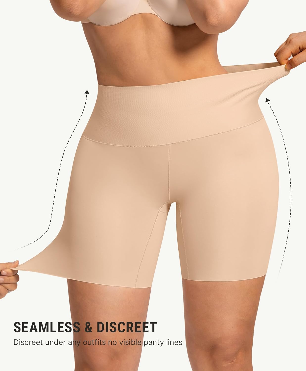 FeelinGirl Shapewear for Women Tummy Control Body Shaper Butt Lifter Shapewear Shorts - Image 2