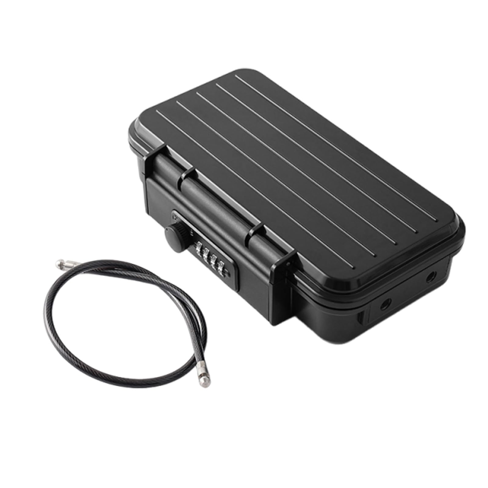 SUPVOX Cassetta di Sicurezza Portatile da Viaggio Cassetta di Sicurezza Personale Lucchetto Combinazione e Resistente alle Cadute per Spiaggia Hotel Auto e Casa