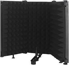 Acoustic Recording Panel – Microphone Sound Shield, Noise Reduction Equipment, Studio Audio Protection | Podcast Streaming gamings Music for Podcast Streaming gamings Music