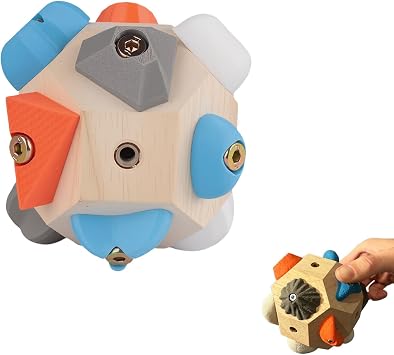 Bouldering Ball- 3D Rock Climbing Training Bouldering Ball for Rock Climbing, Generic Rock Climbing Holds, Grip and Finger Strengthener Forearm and Wrist Trainer Climbing Holds Need Installation