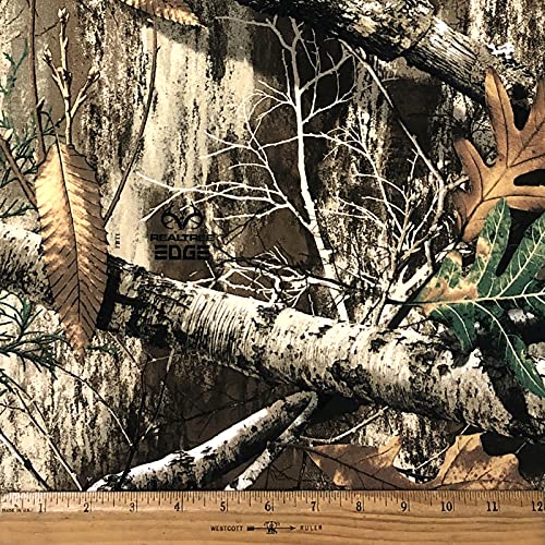 Realtree Edge 600D Tough Duck Fabric | Premium Hunting Camo | Water-Resistant Outdoor Material | 58" Wide | 1 Yard 3 Realtree Edge 600D Tough Duck Fabric | Premium Hunting Camo | Water-Resistant Outdoor Material | 58" Wide | 1 Yard - Image 2
