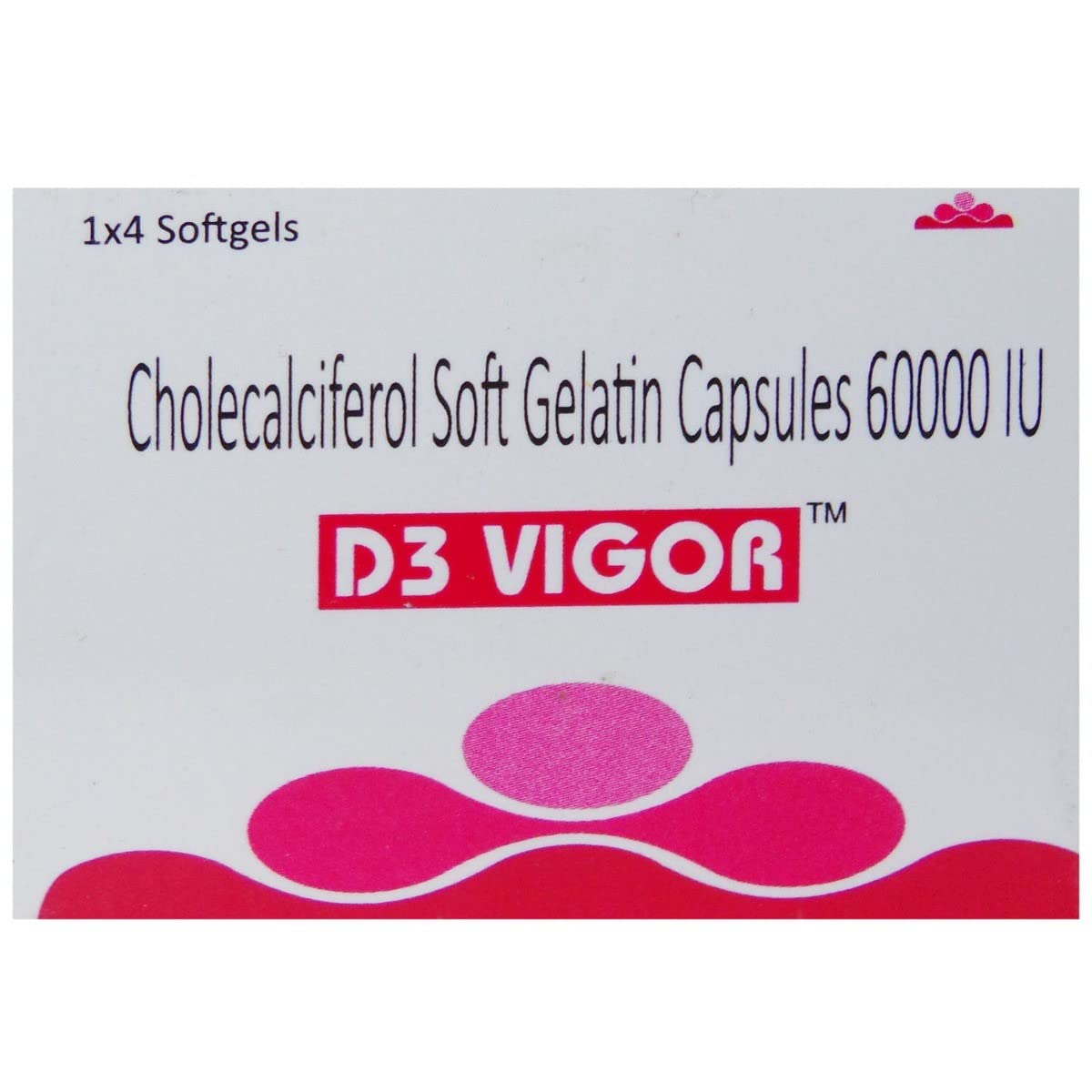 D3 Vigor - Strip of 4 Capsules