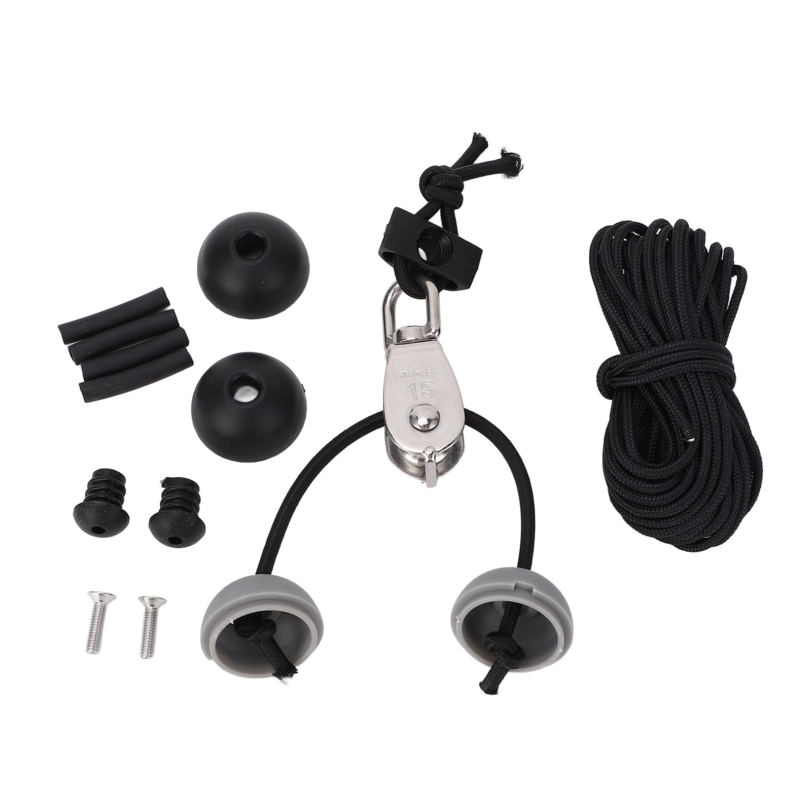 GYZOUKA Canoe Kayak Boat Tail, Aluminium Alloy Canoe Rudder for Direction Control, Light Weight Canoe Rudder for Kayaks, Canoes, Fishing Boats