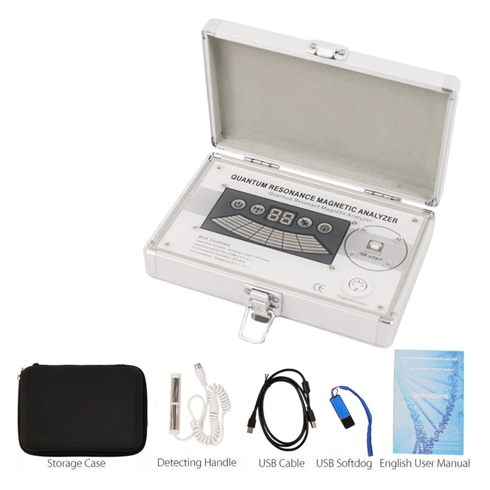 Quantum Magnetic Resonance Analyzer Nuova Versione Controllo dell'analizzatore del Corpo Impostato con 54 rapporti