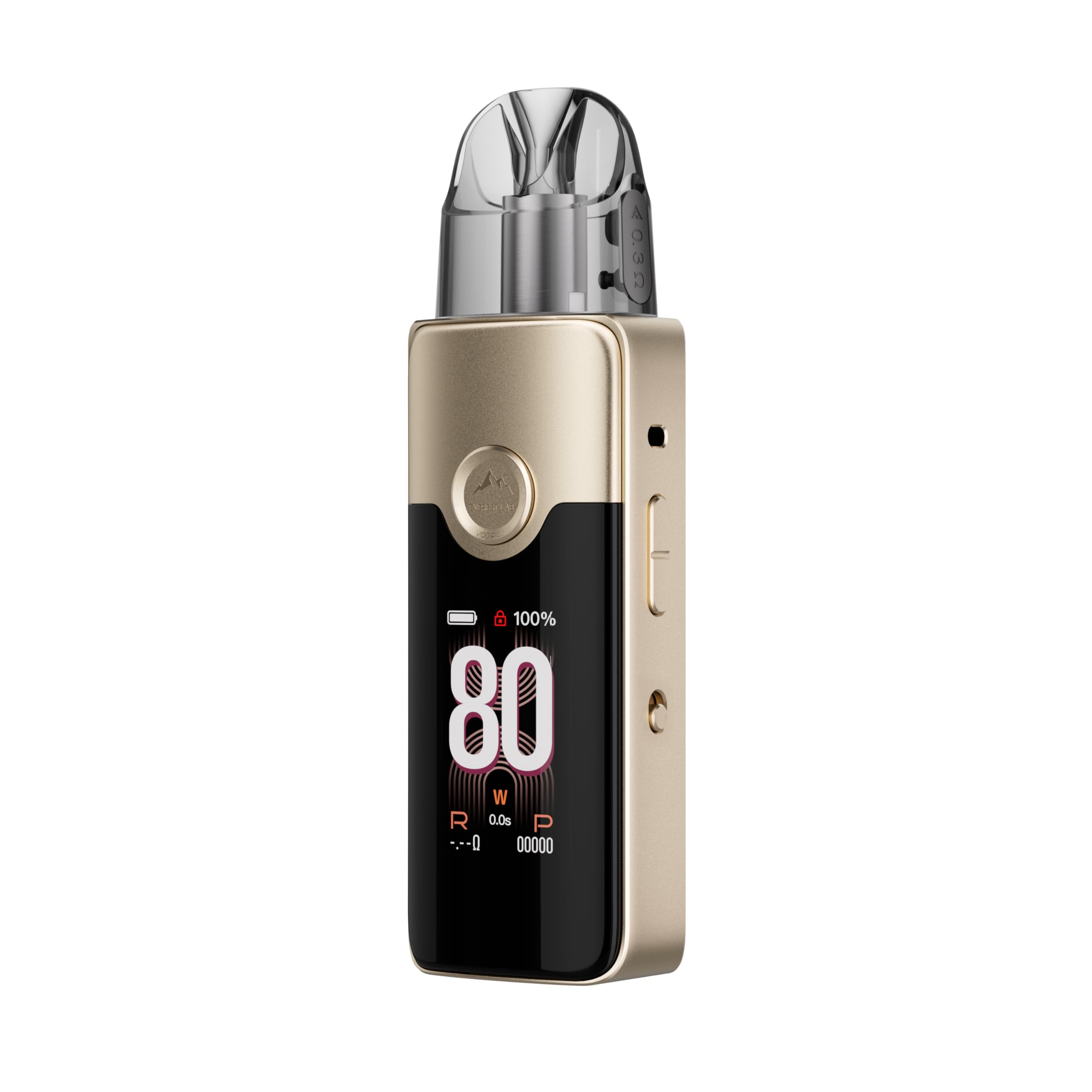 Voopoo Vinci E80 Kit, Long-Lasting 3000mAh Built-In Battery, 5-80W Variable  Power Output, USB-C Fast Charging, Adjustable Airflow, 1.47