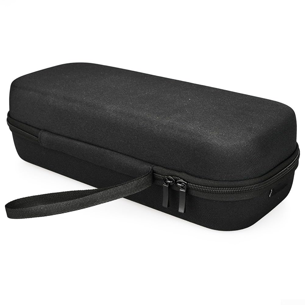Sac de rangement pour chargeur de vélo électrique et scooter – Étui antichoc en EVA avec poignée, organiseur de boîte d'alimentation portable (noir, M : 25 x 13 x 9 cm) (taille M (25 x 13 x