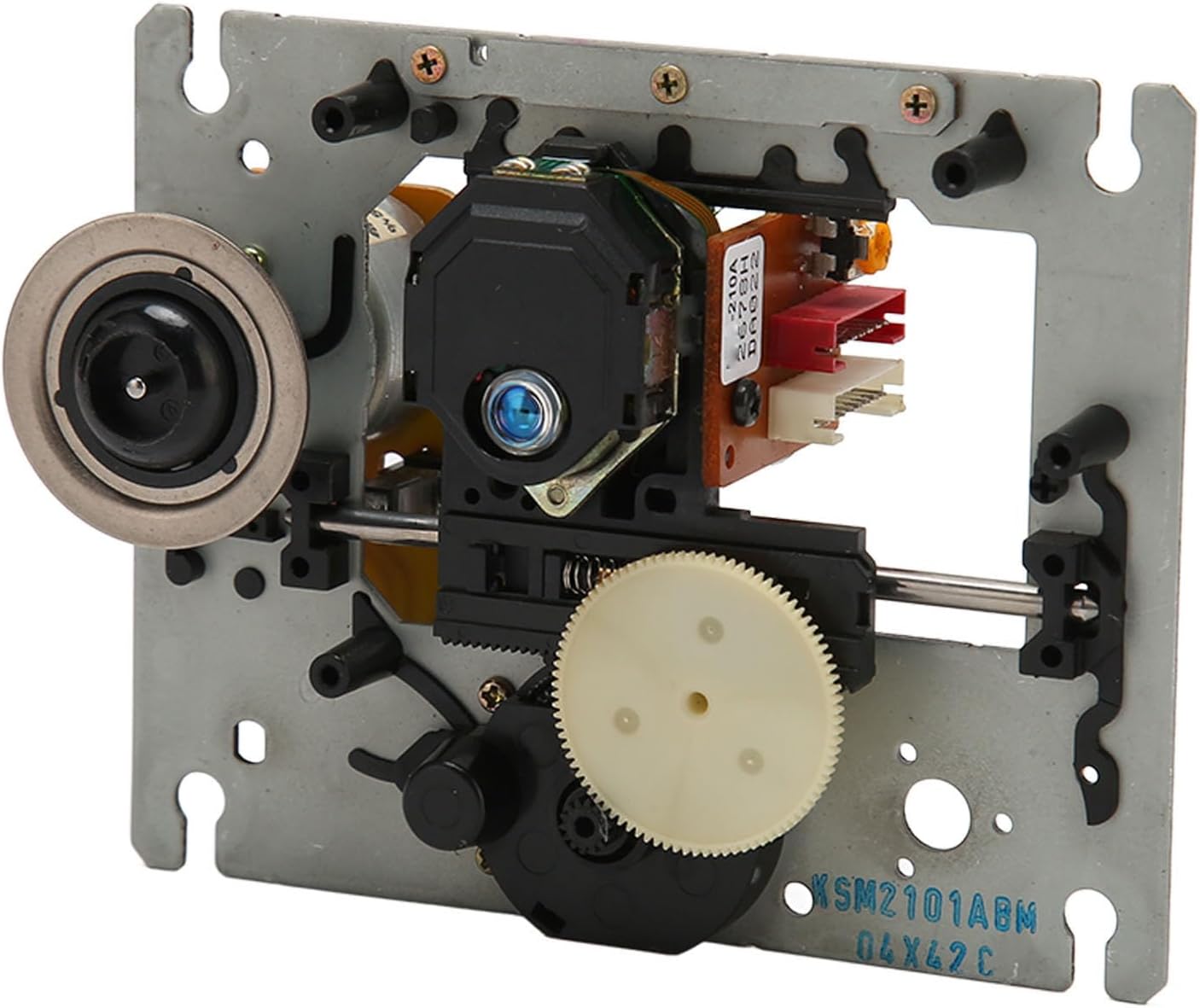 CD Optical Pickup Laser Lens, Professional Replacement Optical Pick Up Laser Lens Parts, Data Reading Lens Fit for DVD CD Player (with Rack)