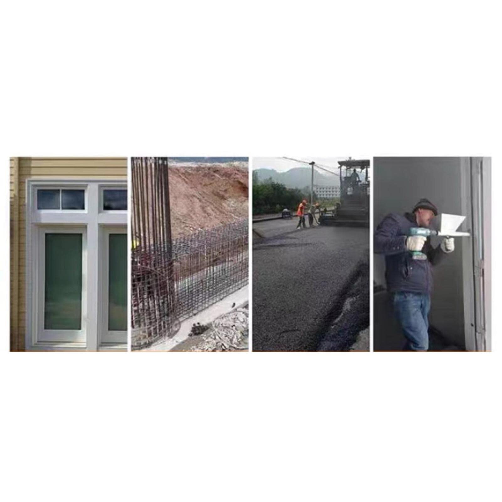 Perfeclan Mortero Aplicador Pistola Herramienta de Grouting Accesorio de Cemento Accesorio de Cal Eficiente para Ahorrar Adecuado para Albañiles