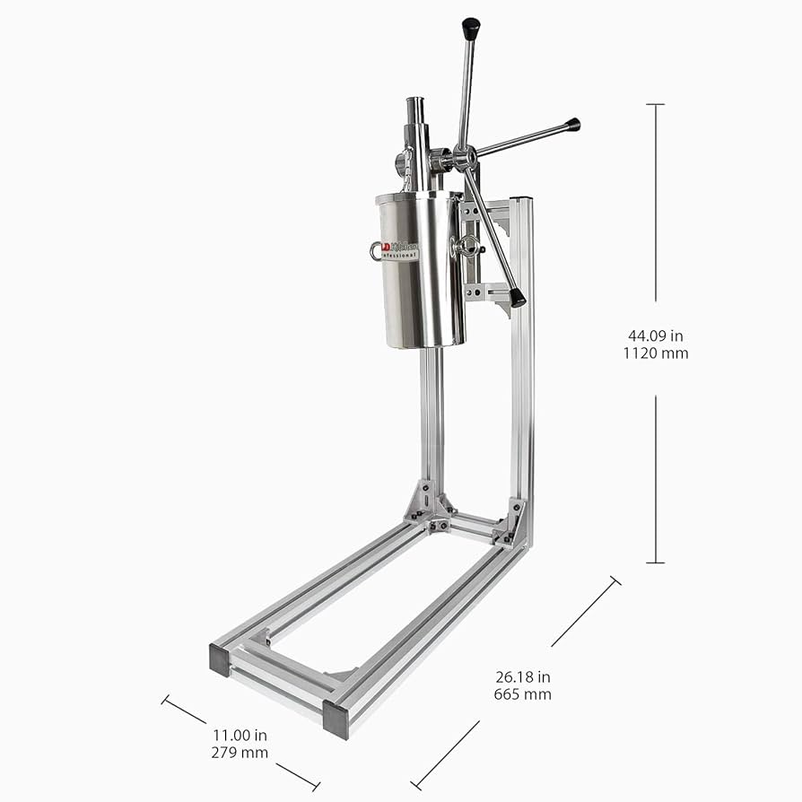 【未使用】チュロスマシン 業務用 ステンレス製 5L チュロスマシンマニュアルチュロスメーカー揚げ生地スティック5L