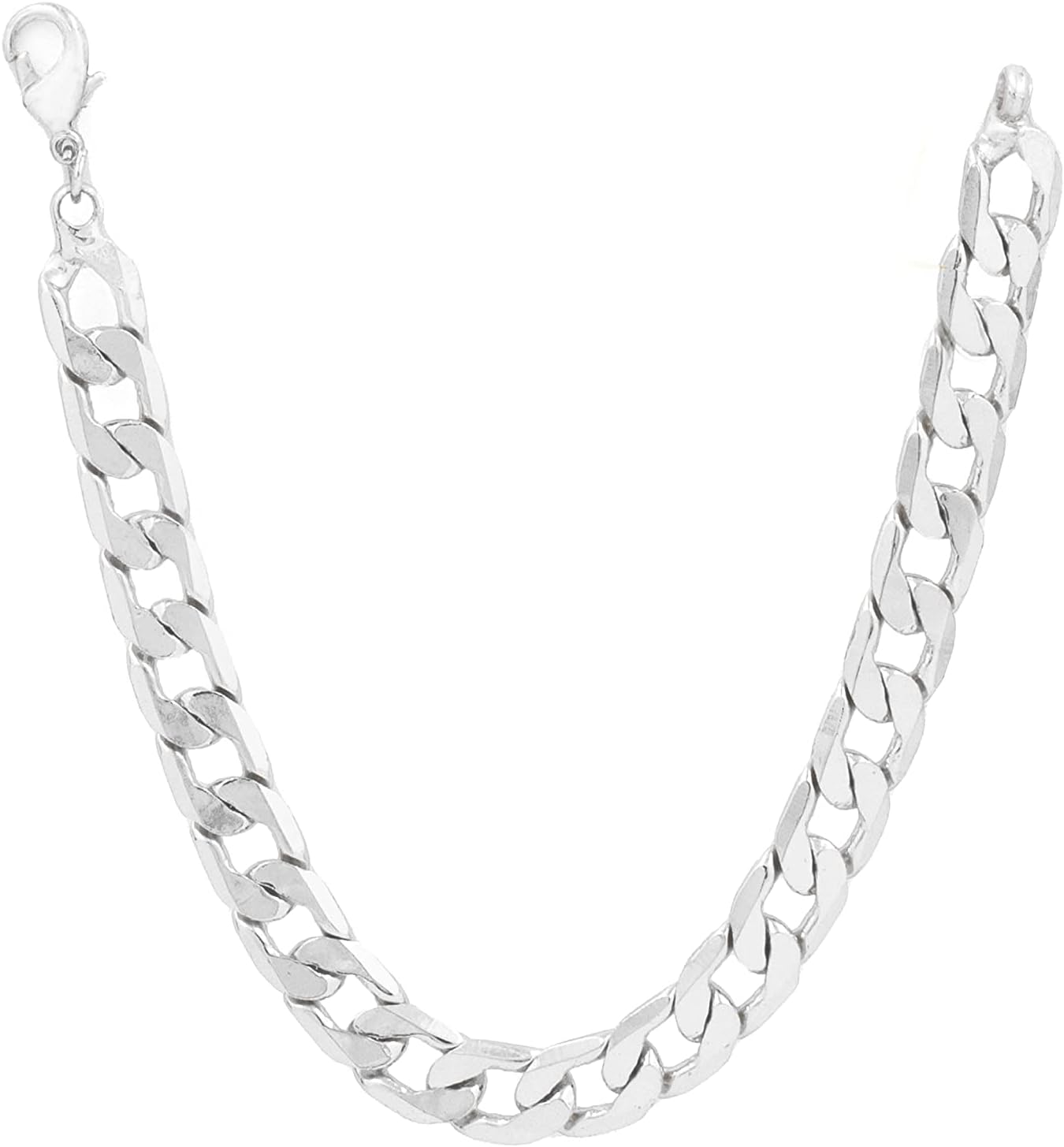 VILLAIN Rhodium Plated Bracelet for Men & Boys | Skin Friendly, One Size, Stylish | Formal & Casual Wear | Sturdy & Premium Finish for a Bold look