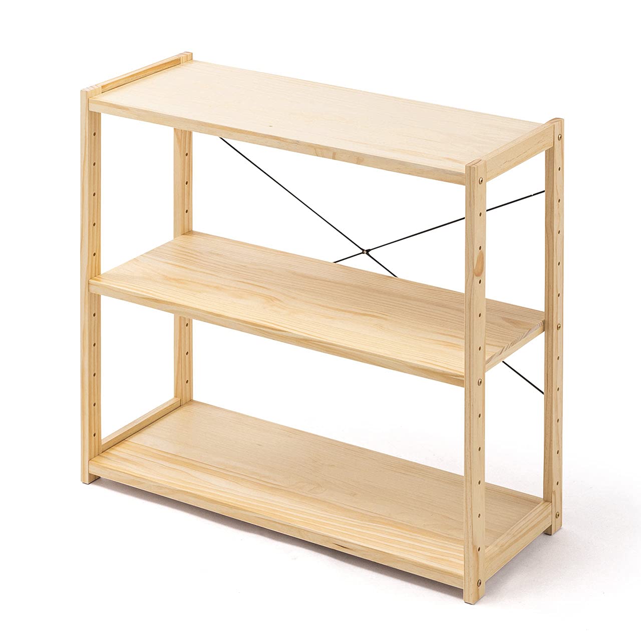 OLD PINE WOOD】オールドパイン3段シェルフ