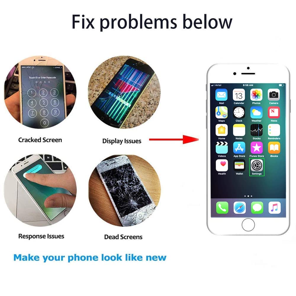 Amazon.com: FFtopu Compatible with iPhone 8/SE 2020 Screen