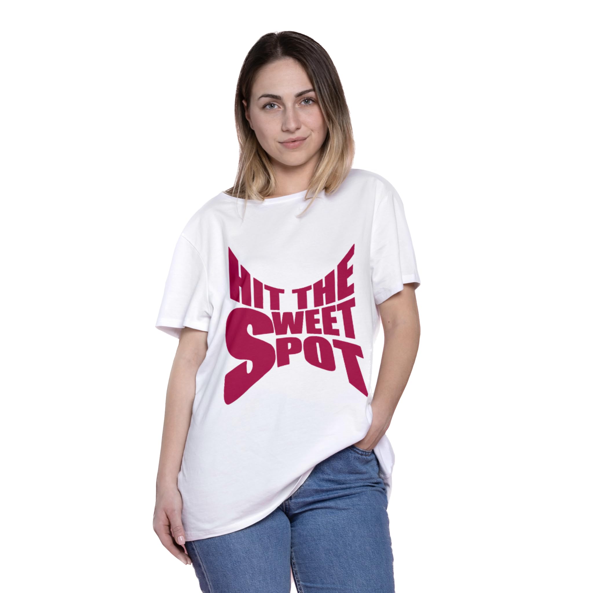 NavieoSweet Spot Seeker' Casual Tee: Style Meets Precision Unisex Oversized