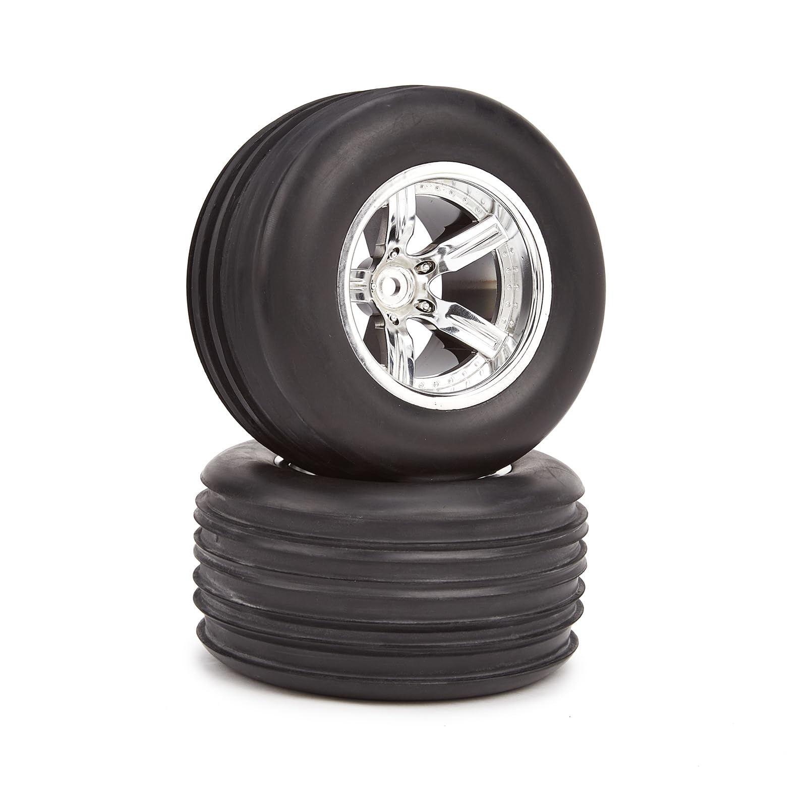 1/10 Short Course Truck Tires and Wheels, 105mm, 12mm Hex, 2 Pcs, For Slash, Arrma, Senton, HuanQi, Vkar, Kyosho, Losi RC Cars