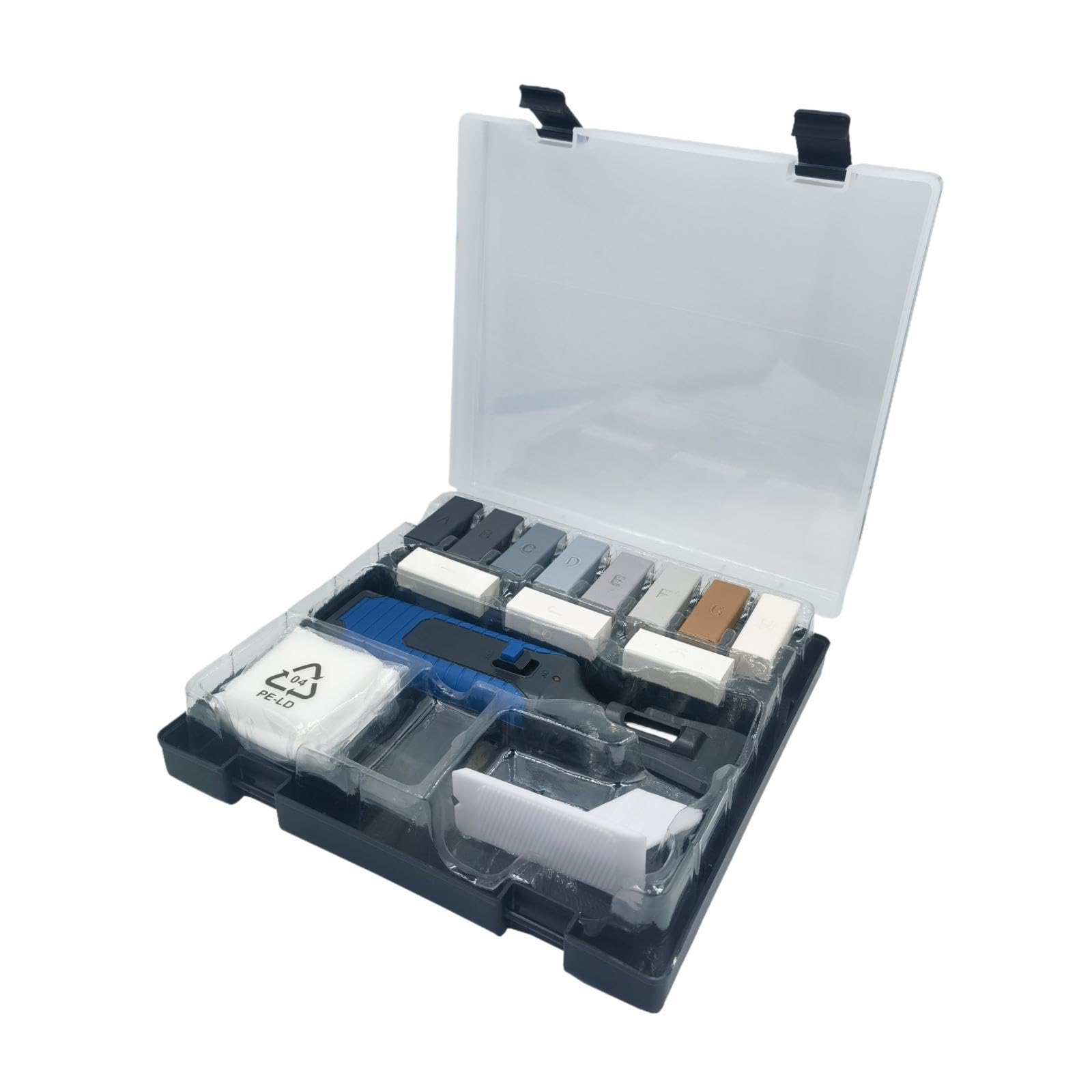 KESOTO Kit de réparation de sol en vinyle PVC, outil de réparation de crevasses, outils de réparation de fissures pour sols Lvt/spc/wpc
