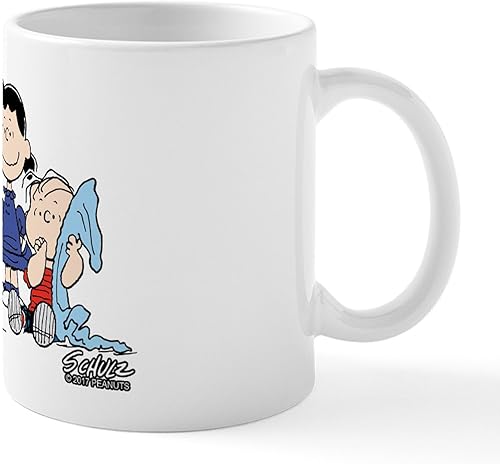 Miniatura 2 de CafePress Peanuts Gang Music Mugs Taza de café de cerámica de 11 oz (11.0 fl oz)