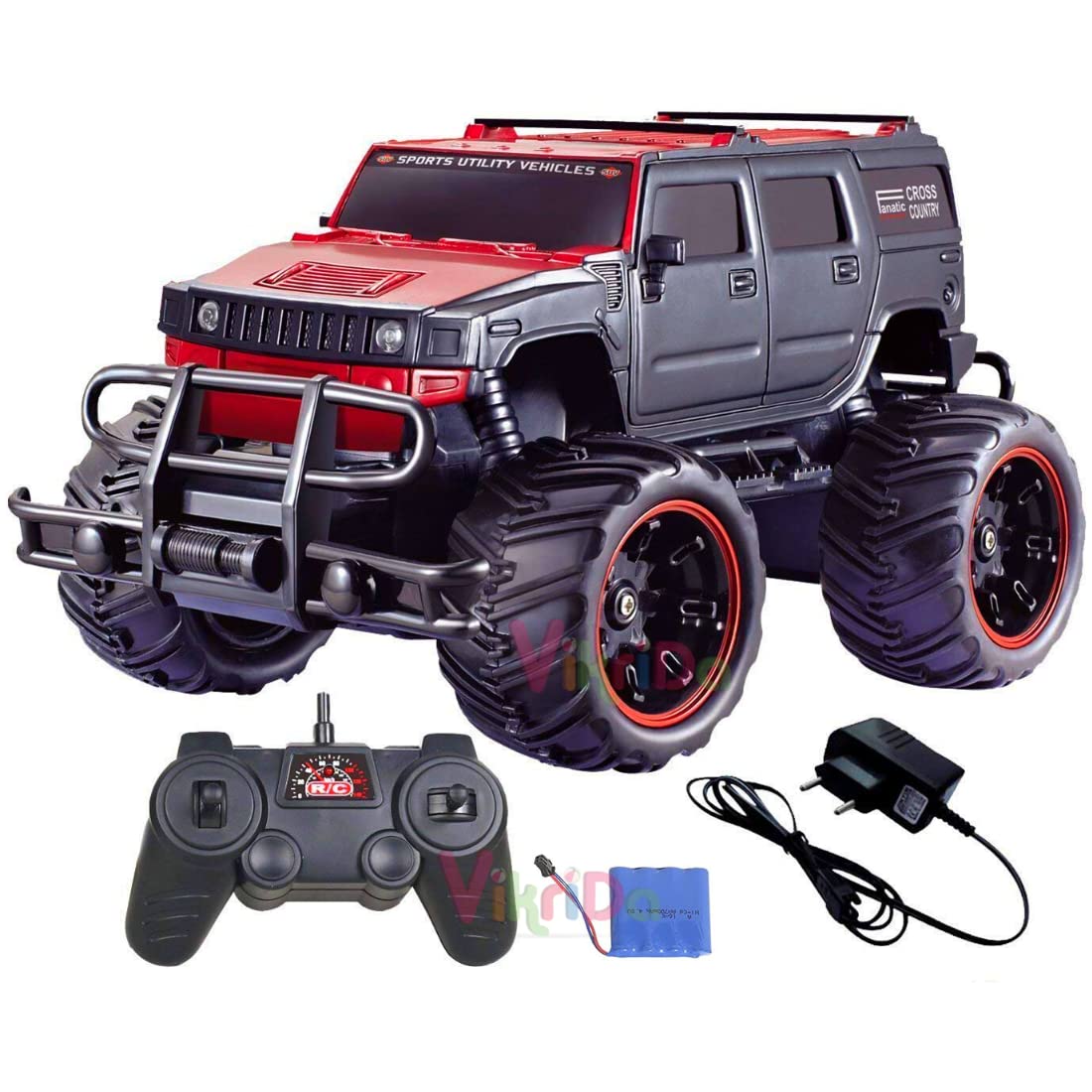 Adult Plastic Hummer Remote Control Monster Car, Number Of Pieces: 1, Multicolor