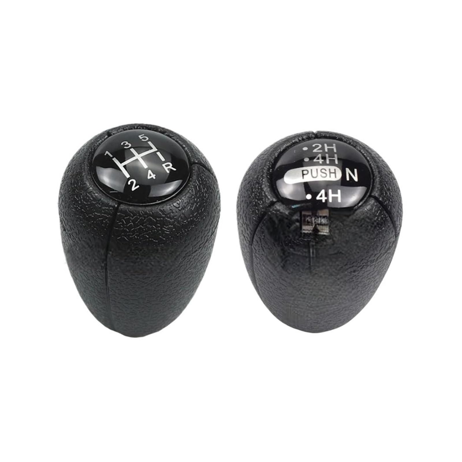 Htvtkrfgrl 5 Speed-Transfer Knob Only Gear Knob Manual Upgrade For Nissan Datsun For Nissan For Safari Patrol Y60 1987-1995 Leather+Abs 5-Speed Black Stylish Gear Shift 1Pc