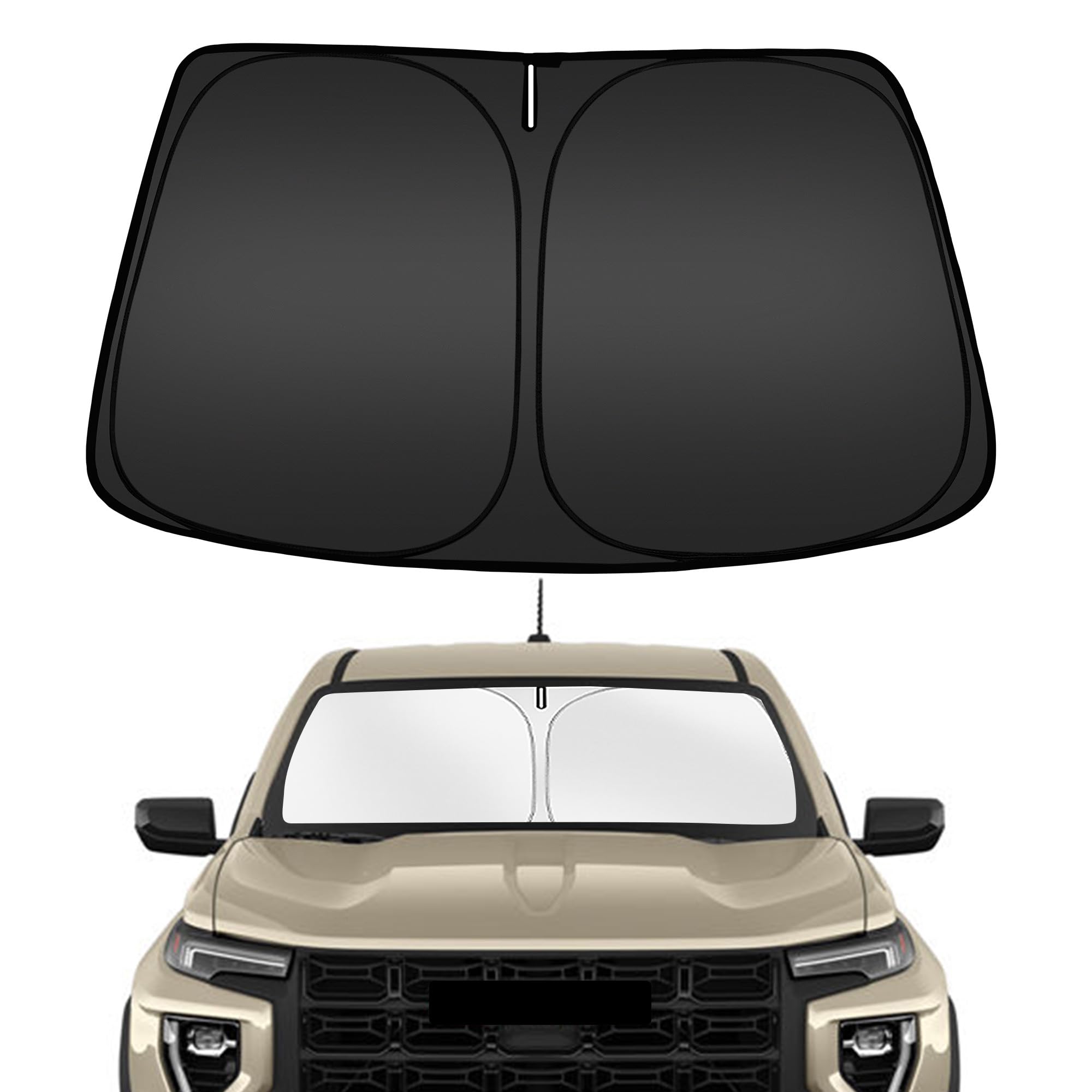 ARISMOTOR Windshield Sun Shade for GMC Canyon 2023-2026 2027