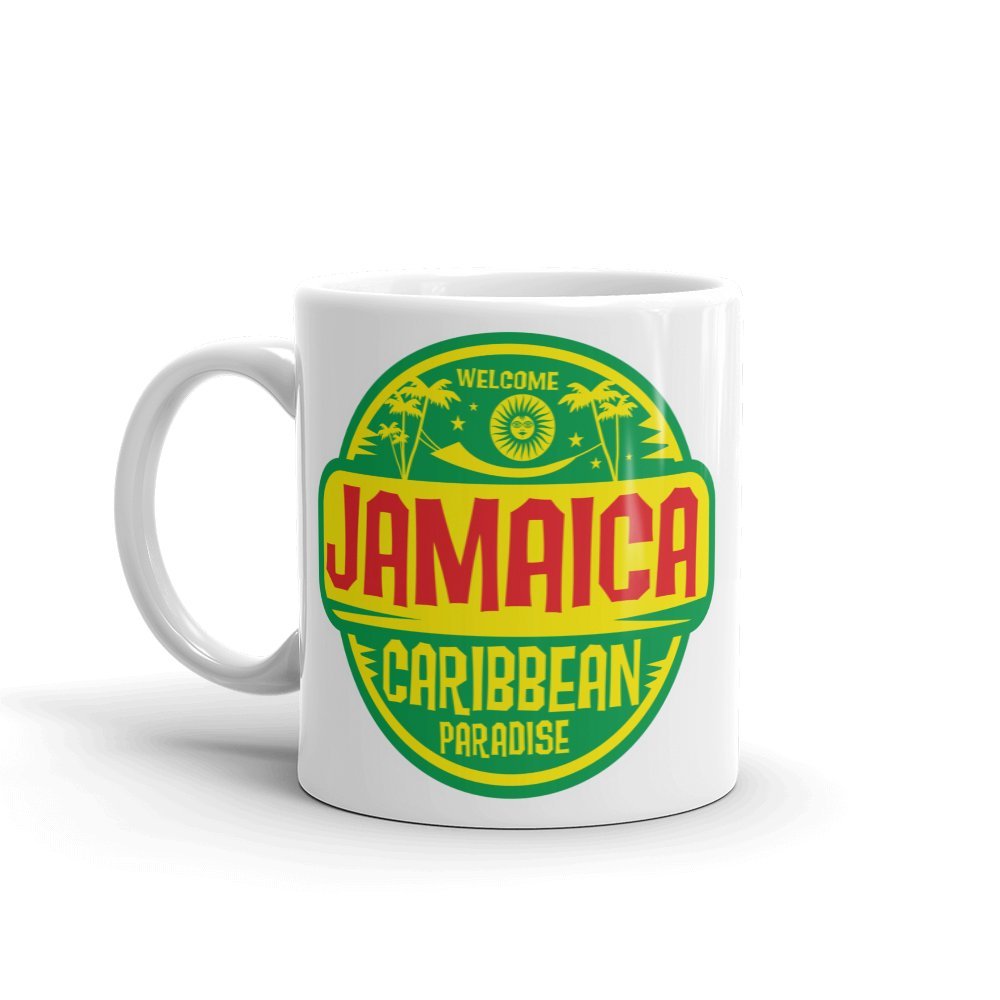 Dv Mugs Ltd Multi Jamaica Jamaican 10Oz Coffee Tea Mug #5750