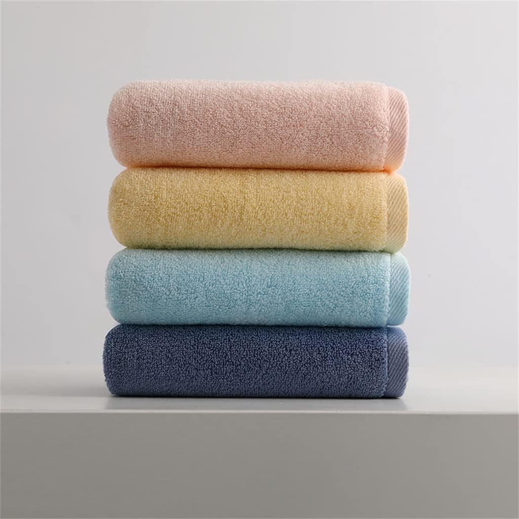 Towel Cotton wash face Home Water Absorption Female Male Soft Wipe Hair Winter Bath Lovers Towel(A 4PS)