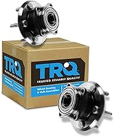 Vista 158 de Conjunto de buje y rodamiento de rueda trasera izquierda y derecha TRQ 2 piezas Compatible con Mazda CX-9 2007-2015 Todo Tracción