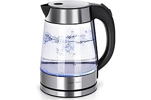 Taylor Swoden Electric Glass Kettle for Tea & Coffee