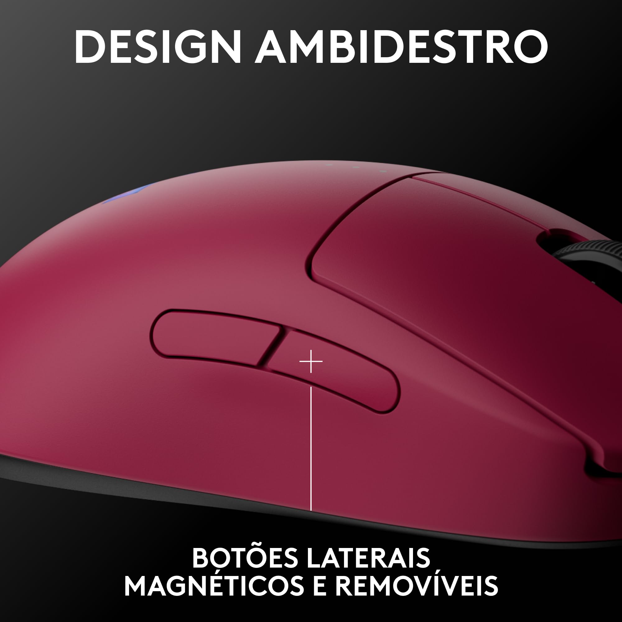 Kit Mouse Gamer Sem Fio Logitech G PRO 2 com Tecnologia LIGHTSPEED