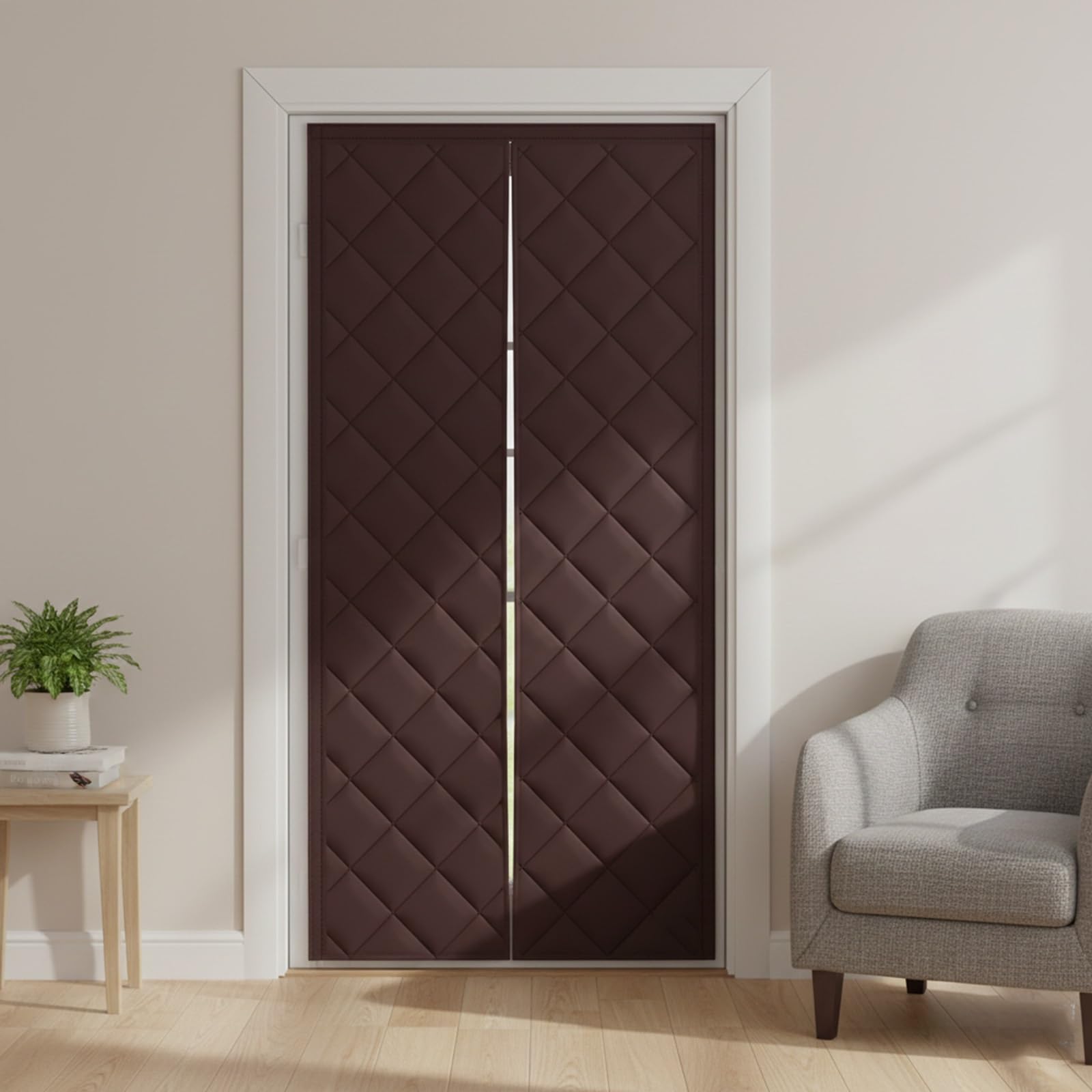 Isolant thermique de porte magnétique étanche contre le froid