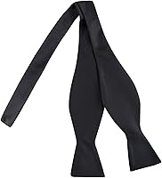 Vista 2 de Calvin Klein mens Unison Solid Pre-tied and To-tie Bow Ties