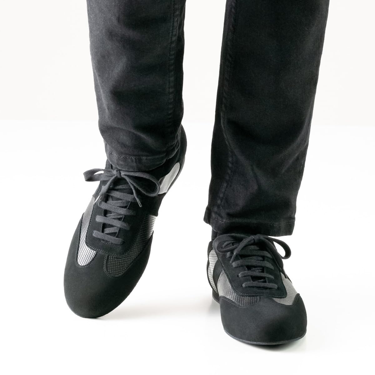 Werner Kern Hommes Sneaker de Danse/Chaussures de Danse 28061 - Made in Italy