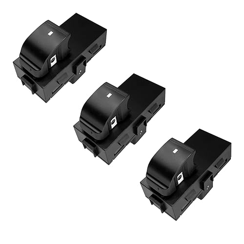 Miniatura 1 de 3 interruptores eléctricos de ventana del pasajero delantero derecho, trasero izquierdo o derecho  Botones de ventana  Reemplazo para vehículos