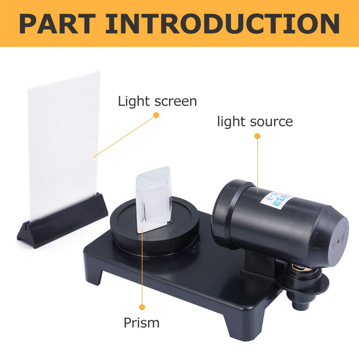 1 Set Dispersion of Light Experimental Apparatus Laboratory Apparatus Dispersion Demonstrator Optical Teaching Apparatus Learning Apparatus Physical Optics Demonstrator