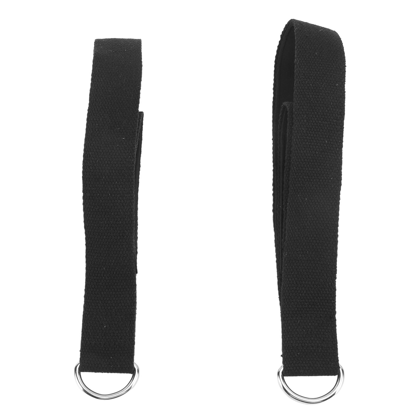 Sangles Pilates à Double Boucle, Longueur Réglable et Antidérapant avec Anneau en D, Compatible avec la plupart des équipements pour Entraînements à Maison et Salle de Gym