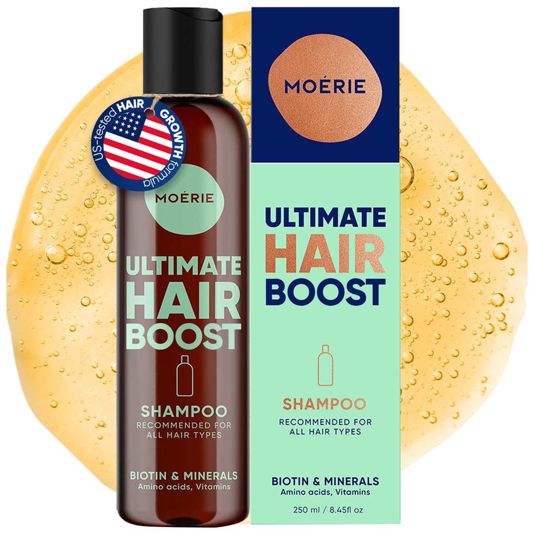 Hair Growth Shampoo for Men and Women, Hair Loss Solution with Biotin and Rosemary, Thickening Shampoo for Thinning Hair – Ultimate Boost for All Hair Types