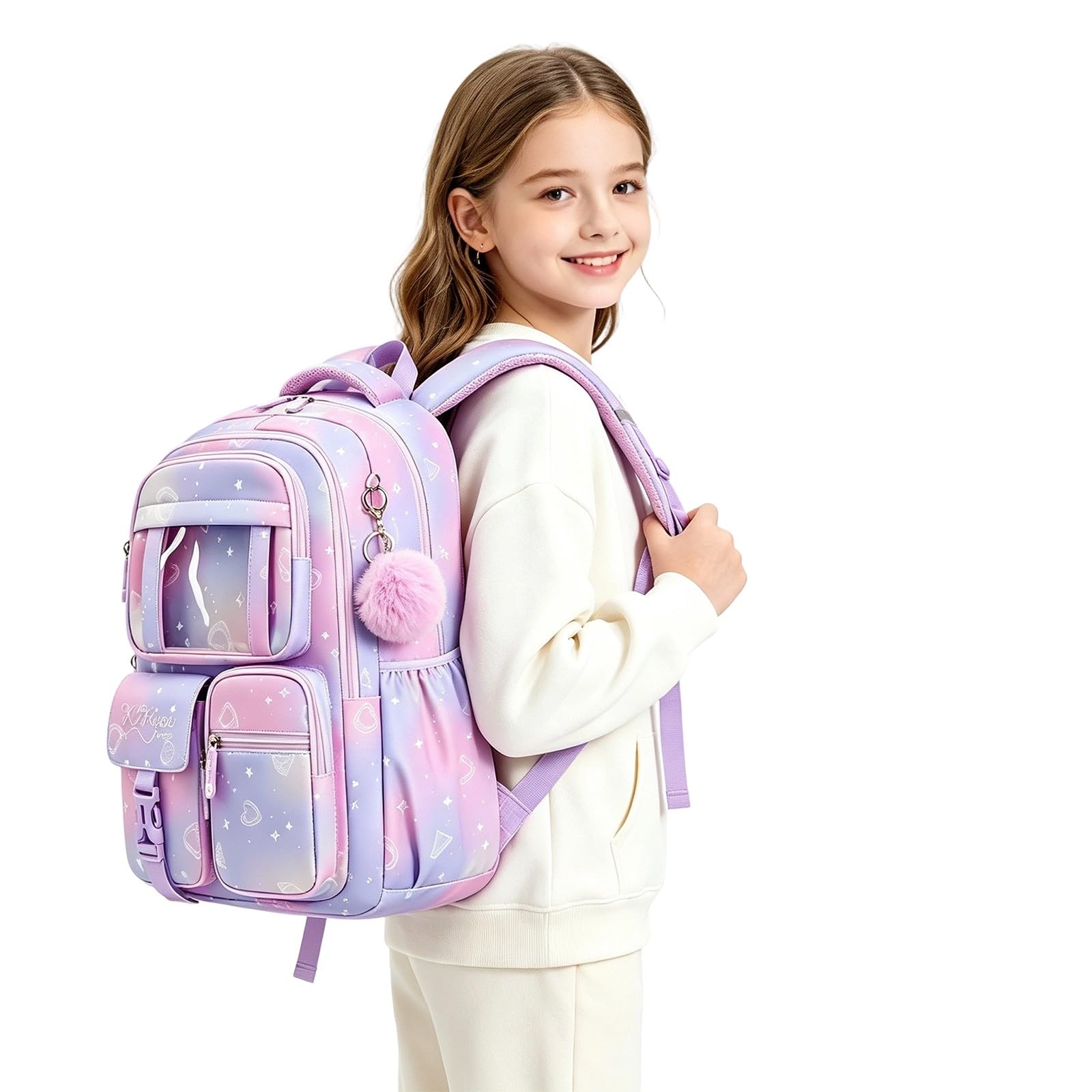 Sac a dos fille 10 ans - Sac a dos primaire fille kawaii