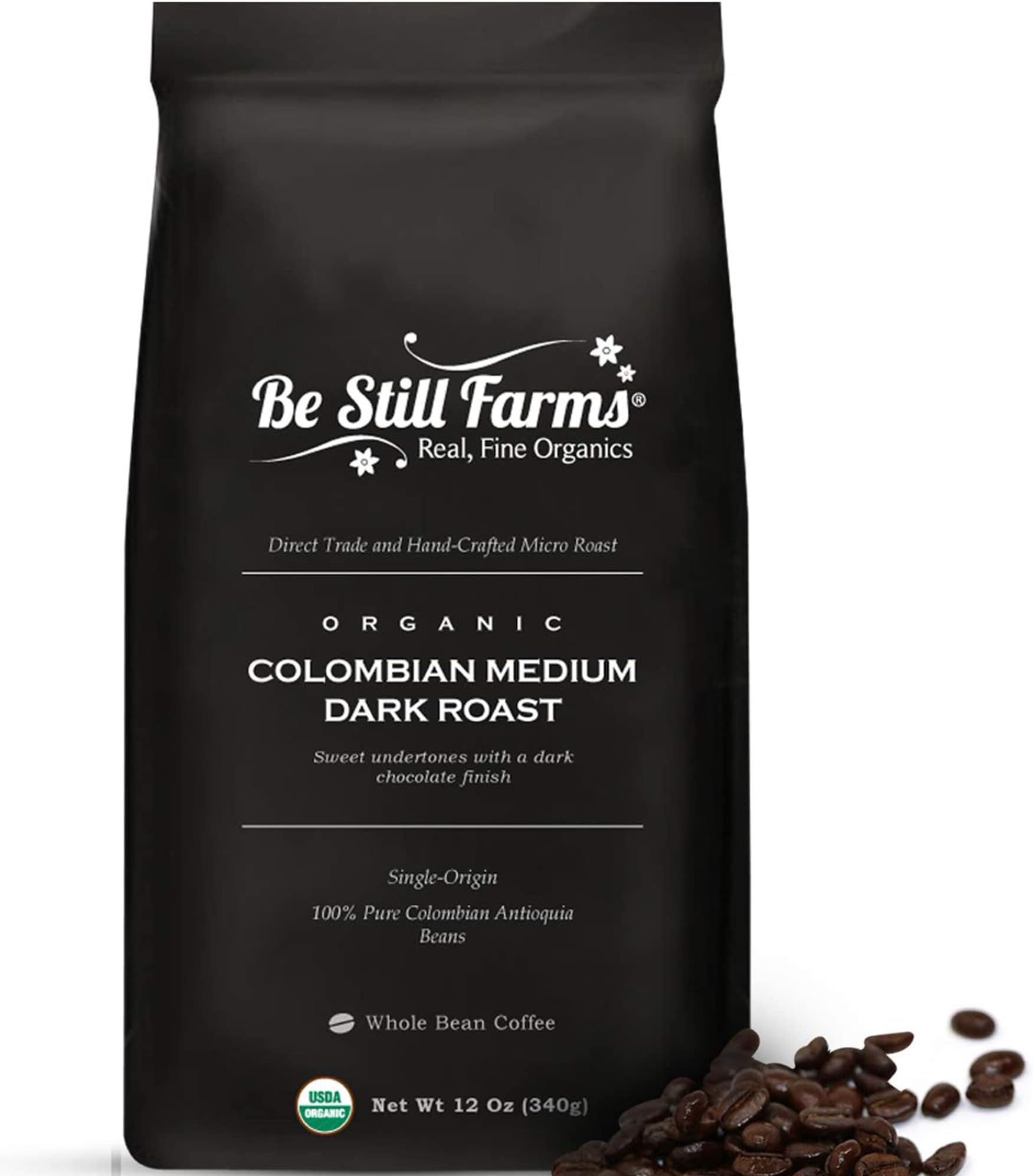 Organic Green Lentils Dry by Be Still Farms - Non-GMO Lentils Bulk (1 lb) Similar to Mung Bean French Lentils - Ideal for Vegan Soup, Pasta, Pilof - USDA Certified | USA Grown