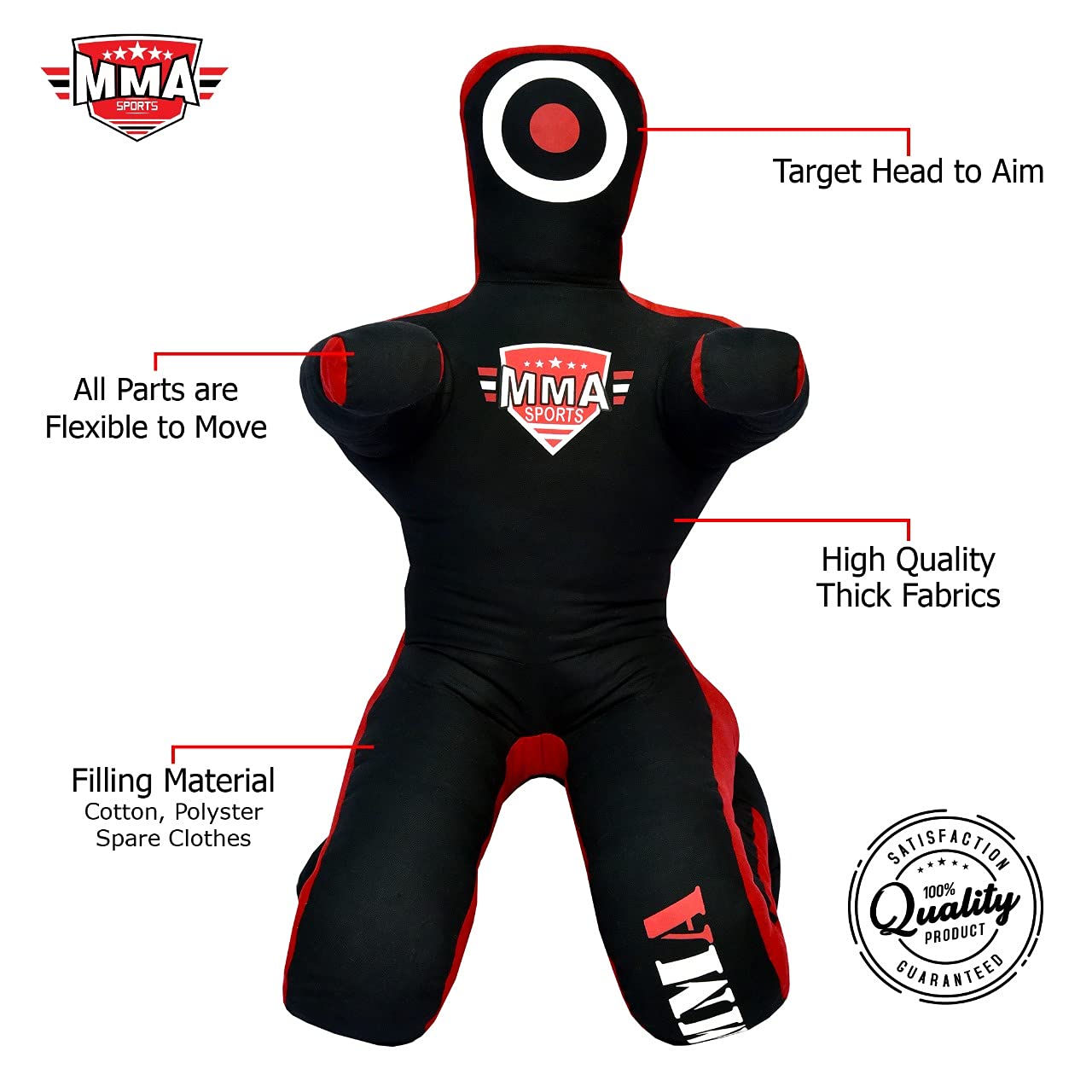 ボクシング MMA GRAPPLING DUMMY PGS Leather Grappling Dummy for Judo Karate Jiu Jitsu