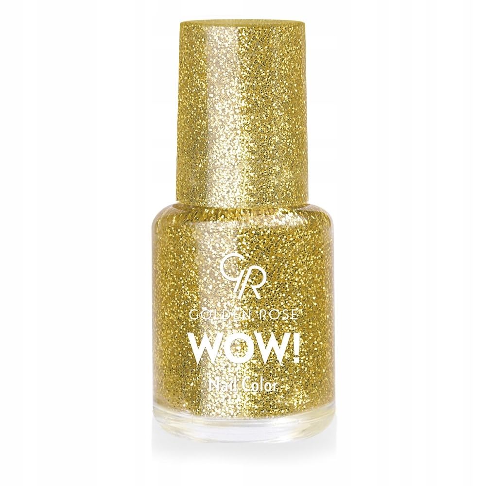 Golden Rose Wow Nail Color Oje Glitter No: 202