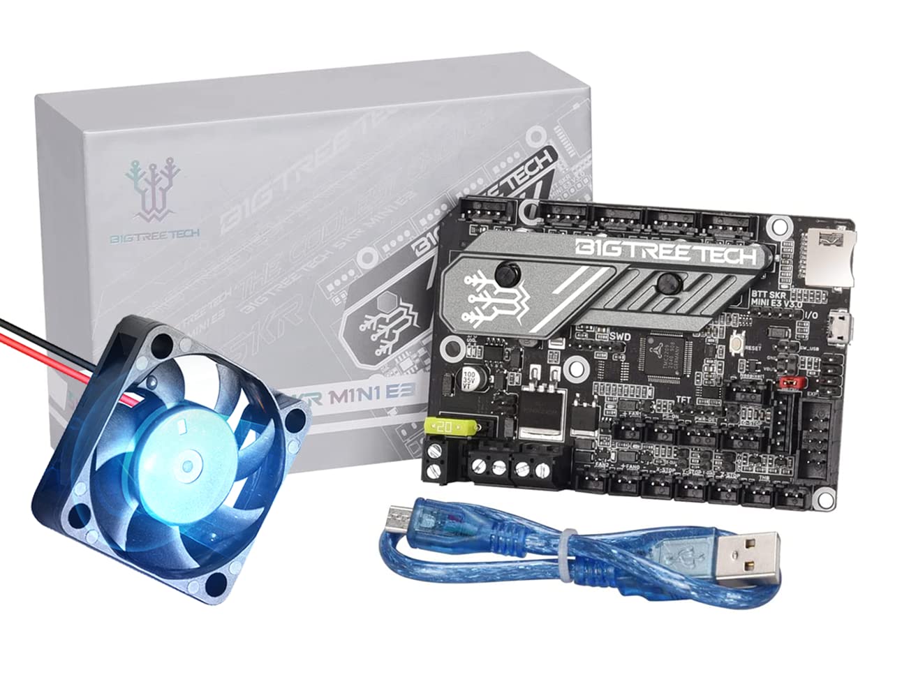 Buy Plug And Play BIGTREETECH SKR Mini E3 V3 0 32bit Silent Control 